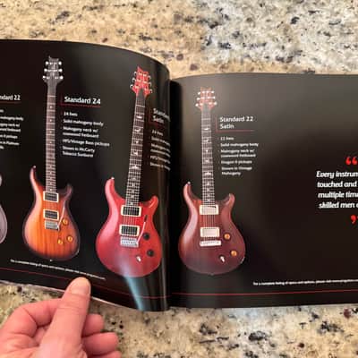 PRS Catalog 2007 Custom Standard 22 24 CE Santana Swamp Ash Special Satin 12 String SC 250 245 Singlecut Soapbar McCarty Hollowbody Spruce I II Dave Navarro Chris Henderson Johnny Hilland Modern Eagle image 7