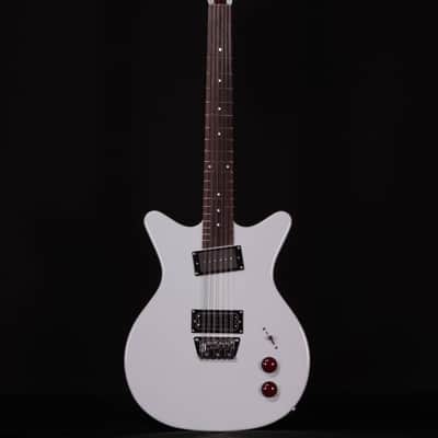 Danelectro Dan O. Mano Electric Guitar, Silver image 5