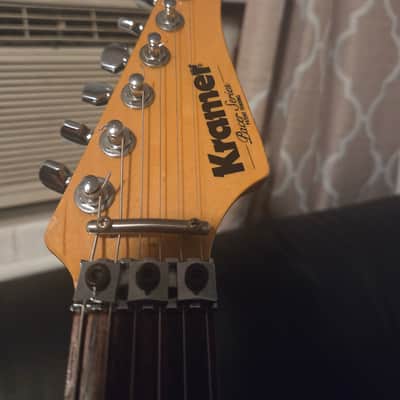 1982 Kramer Pacer Imperial USA Black Vintage "B" Plate with Hard case image 9