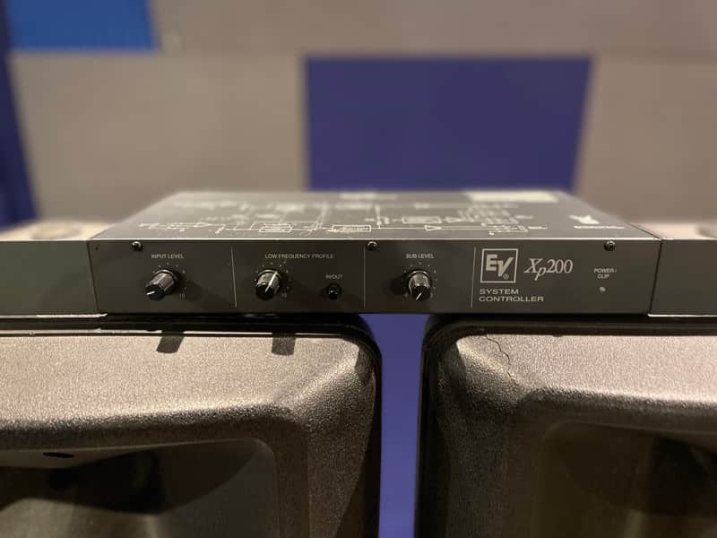 Electro-Voice SX-200 Speakers (1 x pair) + controller Black | Reverb