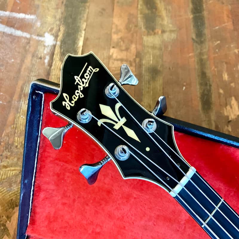 Hagstrom SwadeBass　70年代リアルビンテージ　スウェーデン製 Vintage 1974 Hagstrom Swede Natural Finish Made in Sweden | Cream