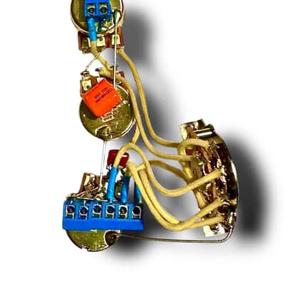 SSS, HSS, HSH, HHH Solderless Stratocaster Wiring Harness - Bourns Pots, 5 way Switch, Sprague Orange Drop Capacitor image 22