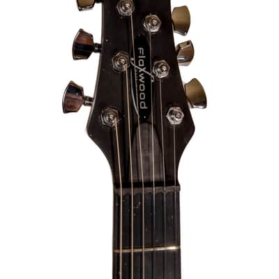 Flaxwood Voima Plum Dark Red Electric Guitar image 3