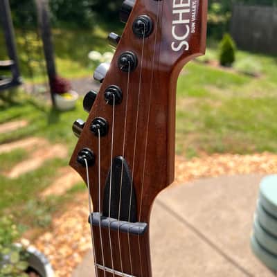 Schecter USA Custom Shop E-1 2020 - Gloss Natural Top / Satin Natural Back image 9
