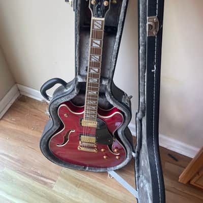 Washburn HB35-WRK Semi-Hollowbody 2010s - Wine Red image 1