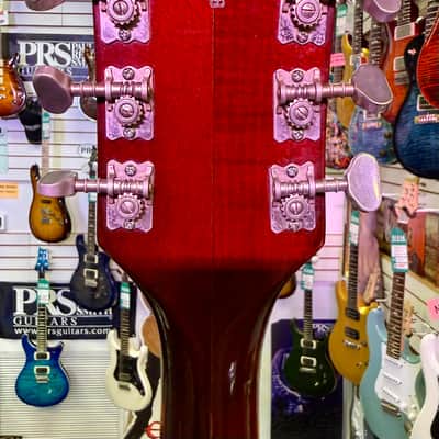 Gretsch 1968 Chet Atkins Tennessean Model 6119 Electric with Bigsby, Translucent Red Walnut Stain with New Hardshell Case - Pre Owned image 17