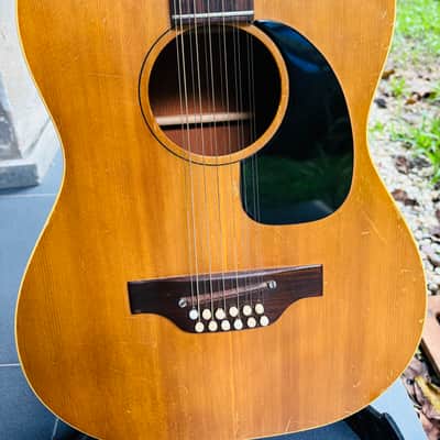 Gibson LG-12 1970 - Natural 12-String Vintage Acoustic Guitar image 4
