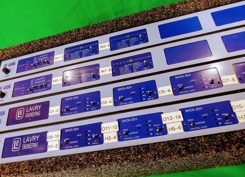 Lavry Engineering LE 4496 Blue Series M-AD-824 with Word Clock image 1