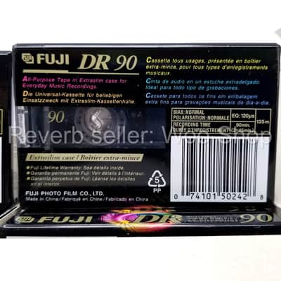 NEW Audio Cassette Tape Lot of 20 Sealed Fuji DR60 DR90 in Boxes, Factory-Sealed image 7
