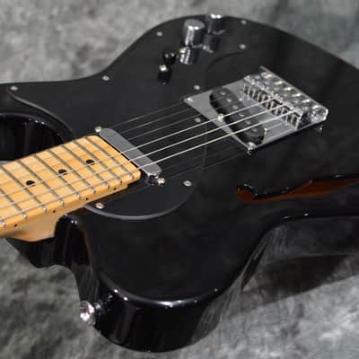 Tagima T-920 Black Gloss Brazil Series Hollowbody Tele w Case & FAST Shipping image 5