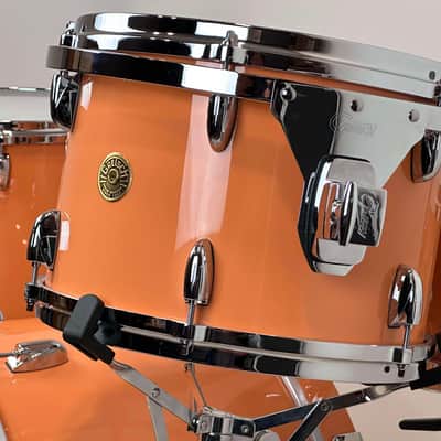 Gretsch 22/13/16/6.5x14" USA Custom Drum Set - Exclusive Cameo Coral Gloss Lacquer image 23