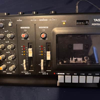 TASCAM Porta 02 mkII Ministudio 4-Track Cassette Recorder | Reverb