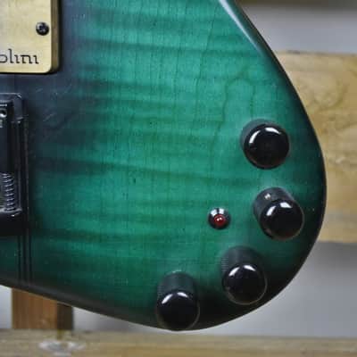 2001 Pendragon Banshee Green With Bartolini Pickups Free Shipping image 10