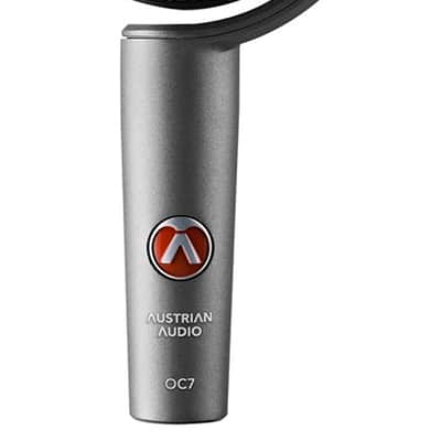 Austrian Audio OC7 True Condensor Instrument Microphone, Clip, Carry Case image 1