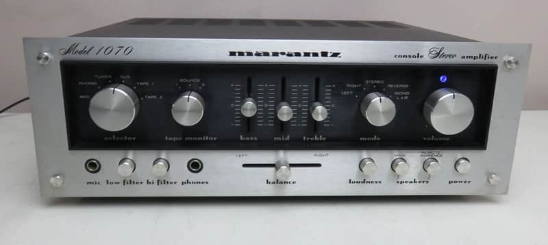 MARANTZ 1070 INTEGRATED AMPLIFIER FULLY SERVICED RECAPPED EXCELLENT CONDITION image 1