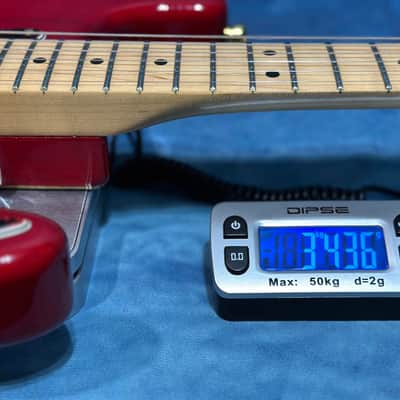 Fender Deluxe Super Strat 2001 - Crimson Red Transparent image 22