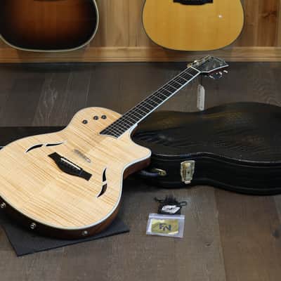 2006 Taylor T5-S1 Electric Guitar Natural Flame Top + OHSC image 1