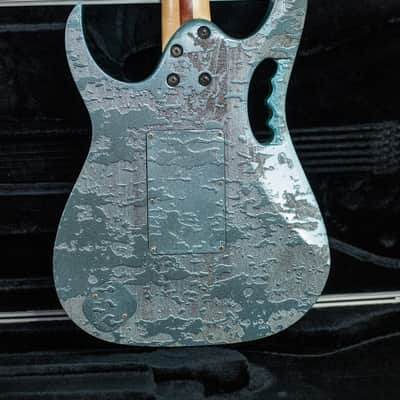 Ibanez JEM90HAM Steve Vai Signature 1998 Blue-Green Metallic Texture -VIDEOSOON- imagen 20