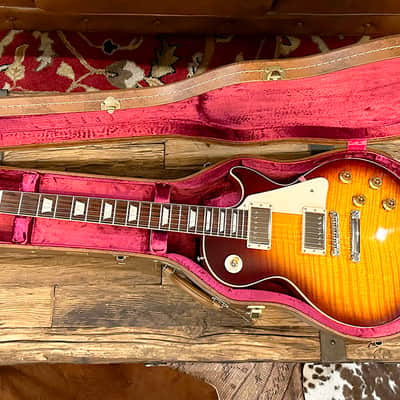 2012 Gibson Les Paul 1959 Reissue  - Stinger Sweetwater Limited Run - Bourbon/Tobacco Burst! image 20