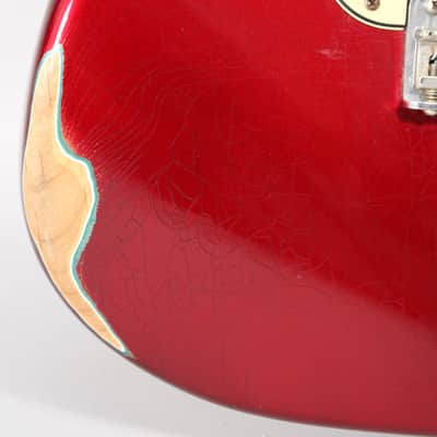 2002 Fender Custom Shop 1960 Stratocaster Candy Apple Red Relic w/OHSC image 18