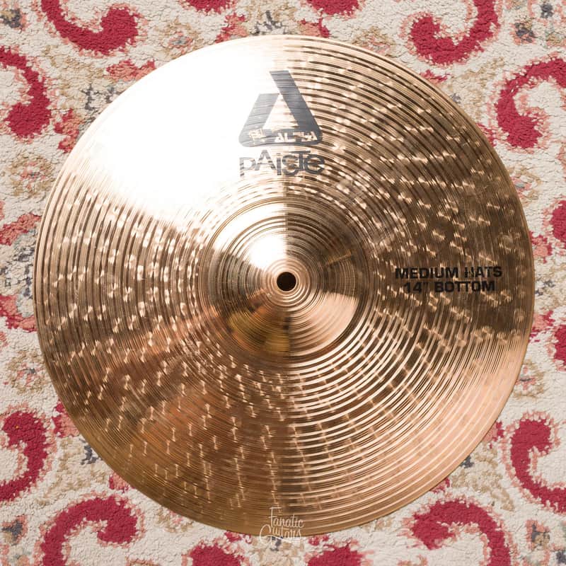 Paiste Alpha Series - Medium Hats Bottom 14" #H04 Demo image 1