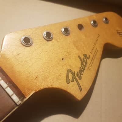 1966 FENDER STRATOCASTER NECK USA with BOUND FINGERBOARD a la RY COODER image 6