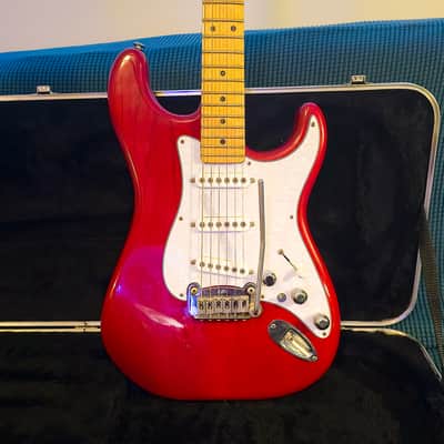G&L S-500 US made 1995 - Transparent Red image 3