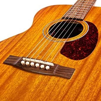 Guild M-120 NAT - Concert Body Acoustic Guitar - Natural Gloss image 4