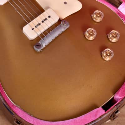 Gibson Custom Murphy Lab 1954 Les Paul Goldtop Reissue Heavy Aged Double Gold image 4