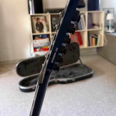 1998 Parker Fly Classic USA – Pre-Refined BMH – Transparent Blue – Original Case image 5