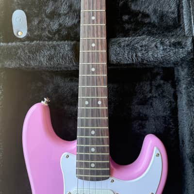 Fender Squier Mini Stratocaster - Shell Pink with Hard Case Bild 5