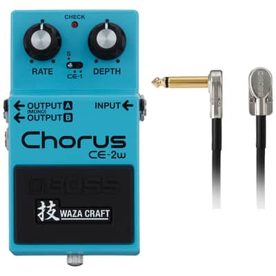 New Boss CE-2W Waza Craft Chorus Guitar Effects Pedal