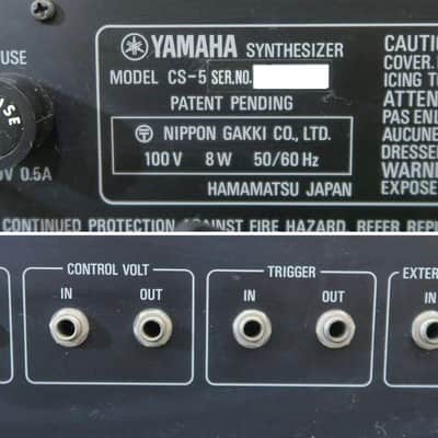 Yamaha CS-5 Monophonic Synthesizer image 7