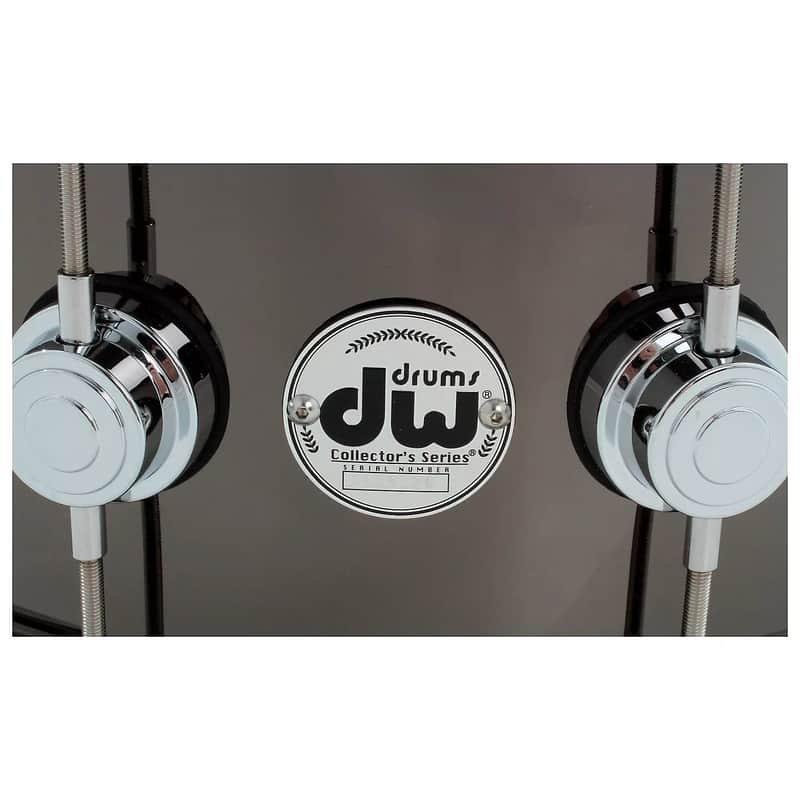DW Collector's Series Black Nickel Over Brass 6.5x14" Snare Drum image 2