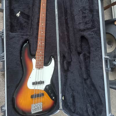 USA Fender Standard Jazz Bass with Rosewood Fretboard 1991 - 2008 - Natural image 1