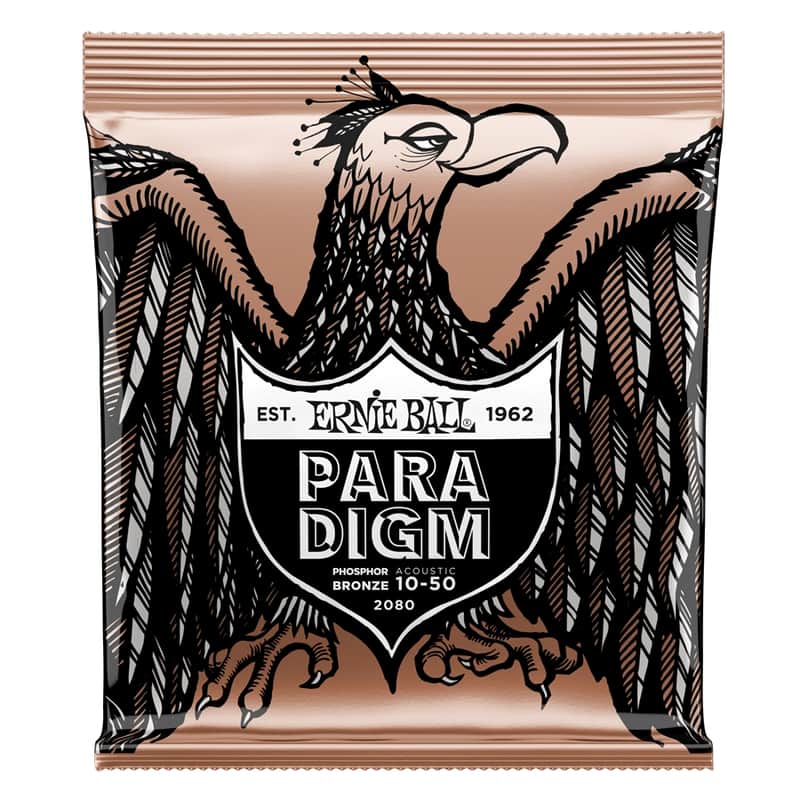Ernie Ball 2080 Paradigm Phosphor Bronze Extra Light 10-50 image 1