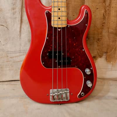 Fender Precision Bass 1971 - Red - Refin image 2