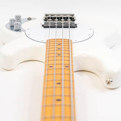 Music Man StingRay Retro ‘70s 4-String Bass White w/ OHSC | Vintage Swagger, Modern Power image 8