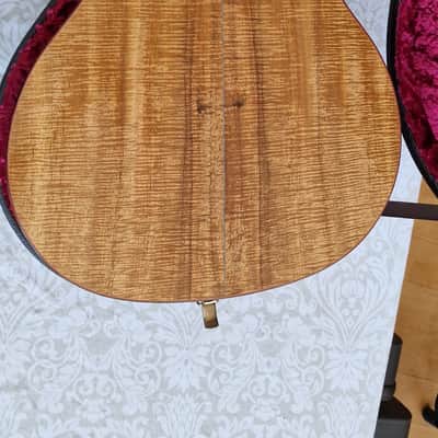 Taylor Custom Shop Grand Auditorium Presentation Series AAAAA Flame Hawaiian KOA Lefty Acoustic Guitar image 11