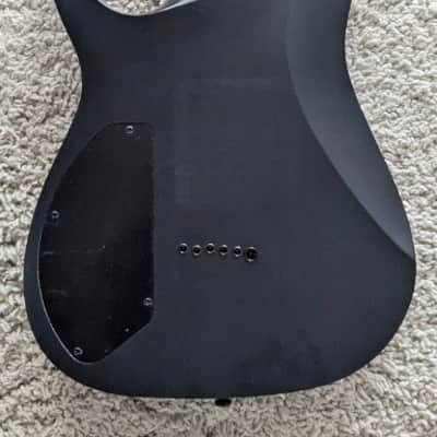 Ibanez RGRTBB21BKF Baritone Electric Guitar, Ebony Fretboard, Flat Black Finish image 2