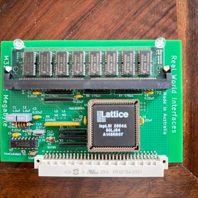 Akai S1000 HD MIDI Stereo Digital Sampler - SCSI Card, Digital IO AES Optical In-out, Upgraded to v4.4, New OLED Display, 32MB Real World Interfaces Card, ZuluSCSI + Original Parts image 9