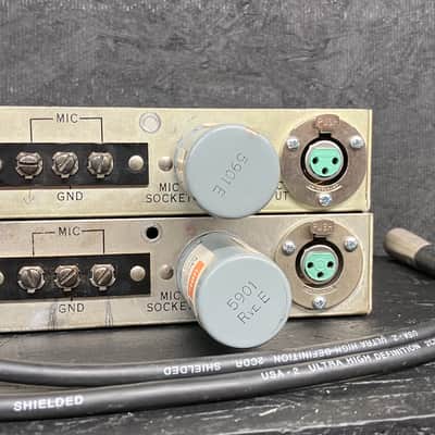 JBL 5101 Microphone Preamp — Pair, Fully Serviced — Circa 1970–72 — Genuine JBL Transformers image 6
