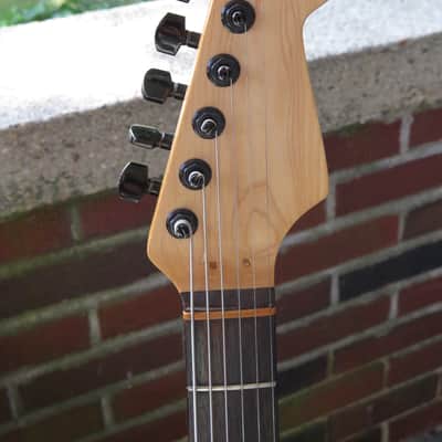 Vintage USA 1984 Schecter super-strat Scorcher electric guitar with Fender Seymour Duncan pickguard jazz image 5