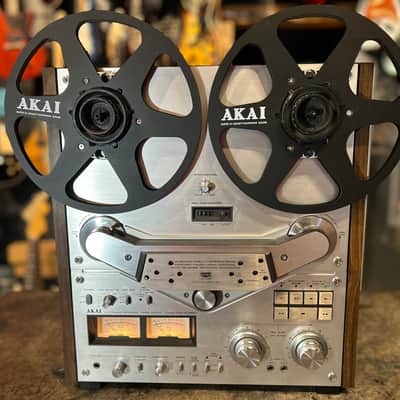 Akai GX-635D Vintage Silverface Reel-to-reel 4-track tape machine image 11