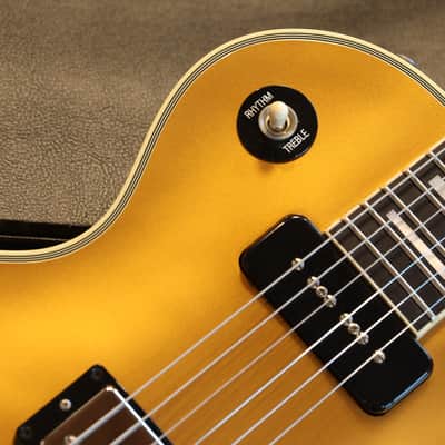 1999 Gibson Custom Shop Owned by Scott Stapp Les Paul Custom HB+ P90 Electric Guitar Gold Top One-Off + COA OHSC image 3