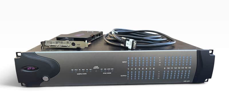 Avid HD i/o 16x16 Analog with HDX PCIe Pro Tools Card image 1