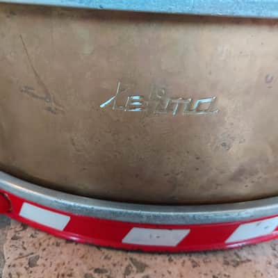 Lefima Marching Snare WW2 Style Early 70's  Copper image 2