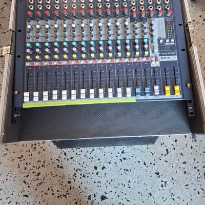 SOUNDCRAFT EFX mixer with Road Case EFX12 around 2015 image 2