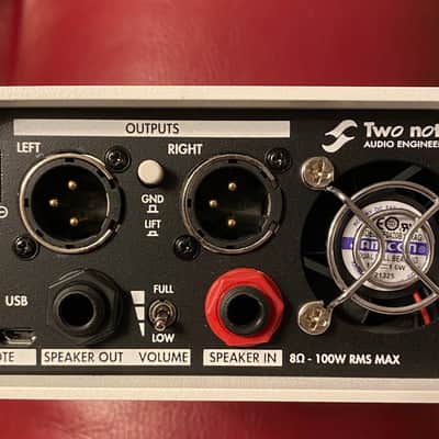 Two Notes Torpedo Captor X 8ohm Stereo Reactive Load Box / Attenuator 2020 - White image 3