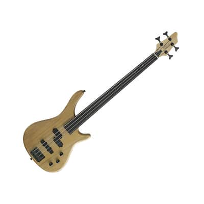 Stagg Fretless 4-String Fusion Bass Guitar imagen 1
